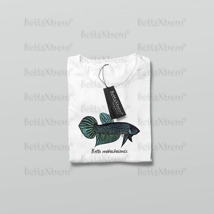 Camiseta de Hombre Blanca Betta mahachaiensis