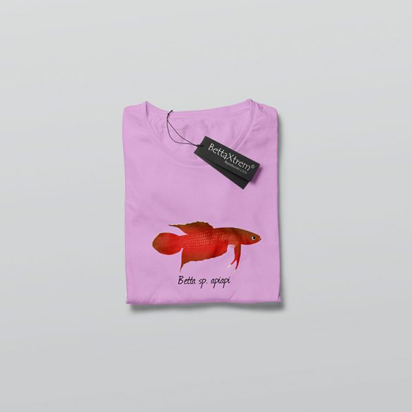 Camiseta de Mujer Rosa Betta apiapi