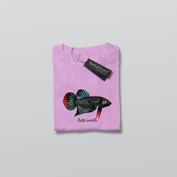 Camiseta de Mujer Rosa Betta imbellis
