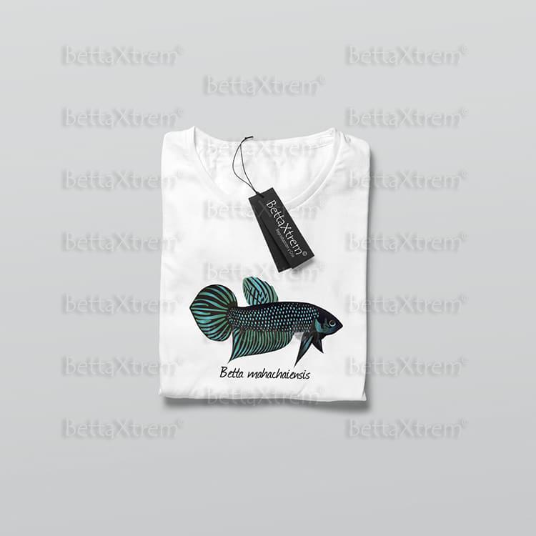 Camiseta de Mujer Blanca Betta mahachaiensis