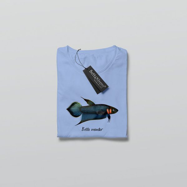 Camiseta de Mujer Azul Betta mandor