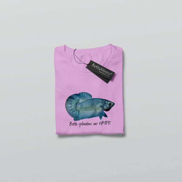 Camiseta de Mujer Rosa halfmoon plakat