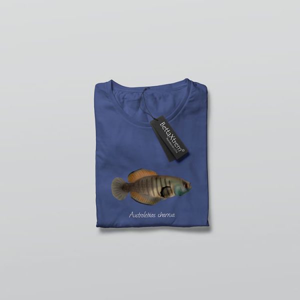 Camiseta de Hombre Azul Killi Austrolebias charrua