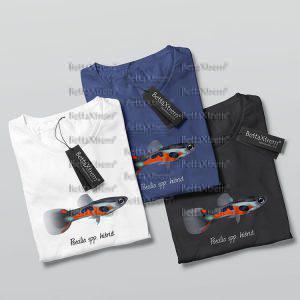 Camisetas de Hombre Poecilia spp. hibrid 3