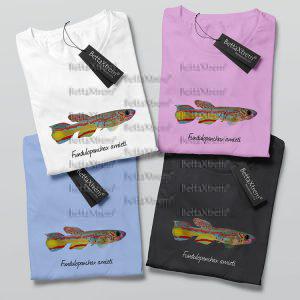 Camisetas de Mujer Killi Fundulopanchax amieti