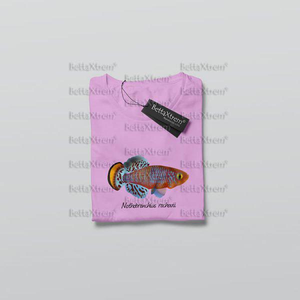Camiseta de Mujer Rosa Killi Nothobranchius rachovii