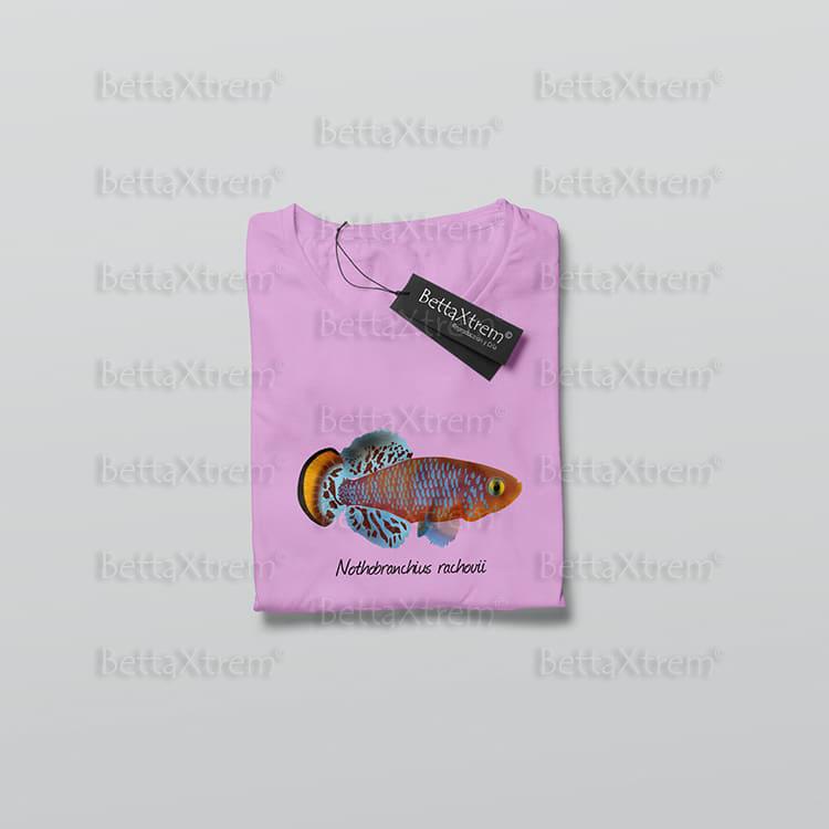 Camiseta de Mujer Rosa Killi Nothobranchius rachovii