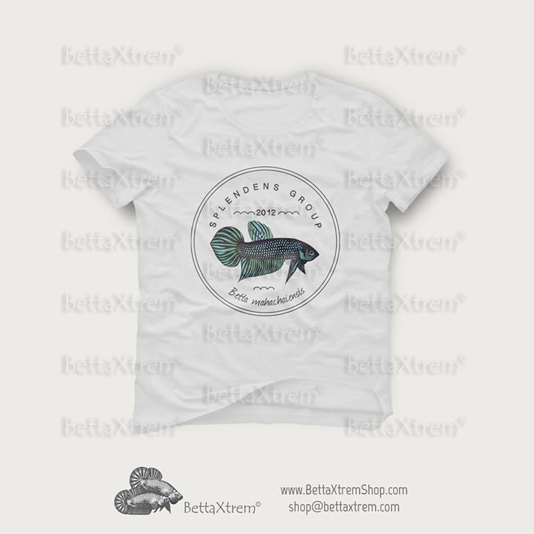 Camisetas de Hombre Blanca splendens group Betta mahachaiensis