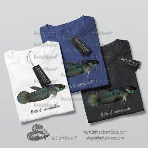 Camisetas de Hombre Betta ocellata