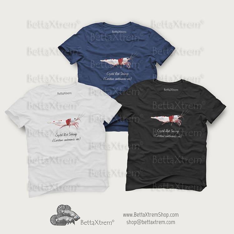Camisetas de Hombre Gamba Crystal Red Shrimp