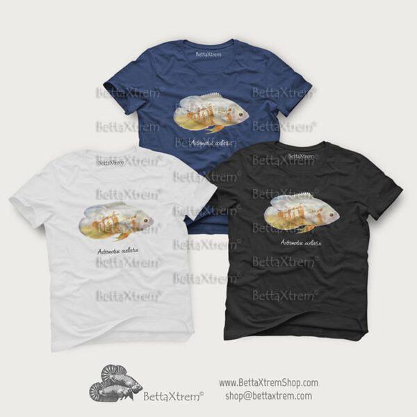 Camisetas de Hombre Astronotus ocellatus albino 1