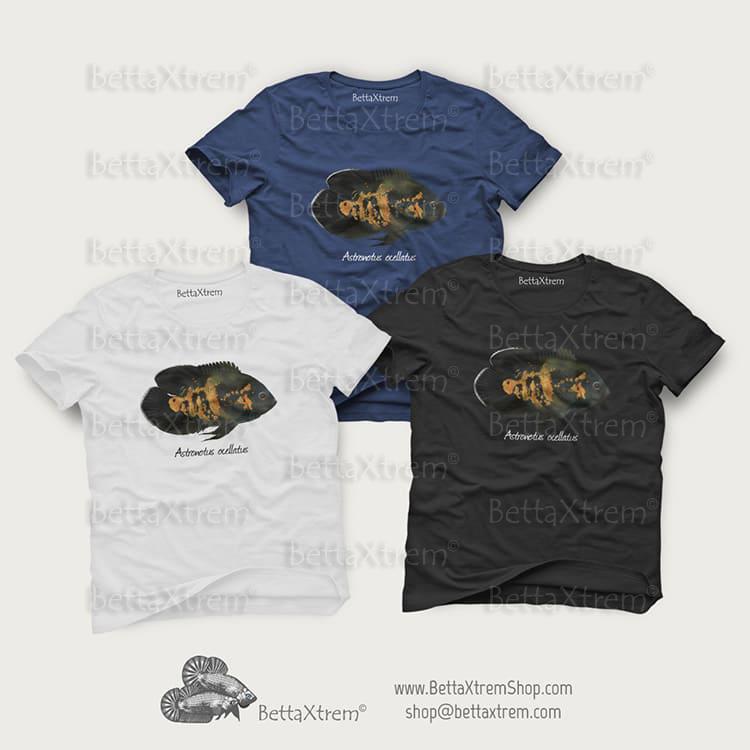 Camisetas de Hombre Astronotus ocellatus