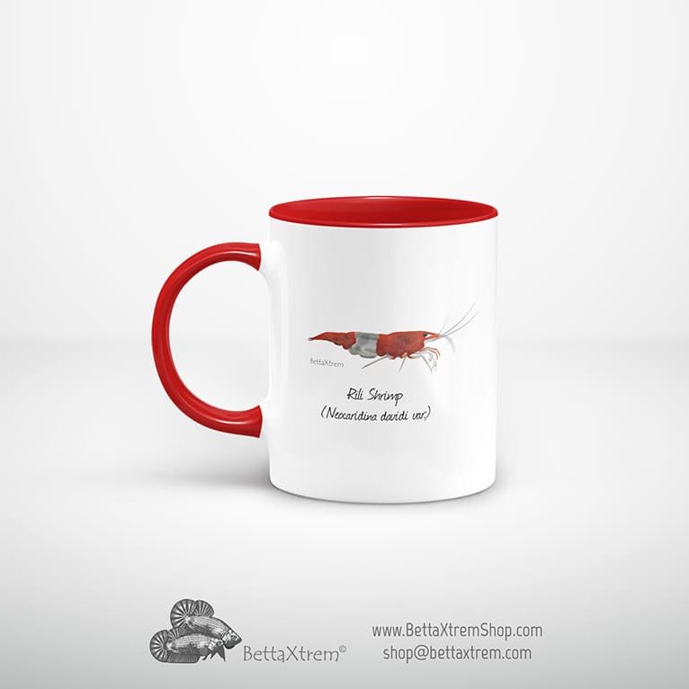 Taza Roja Gamba Rili Shrimp