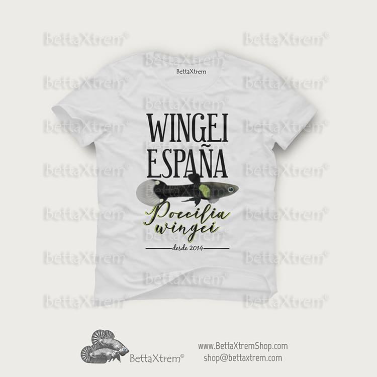Camiseta Blanca Wingei España 3