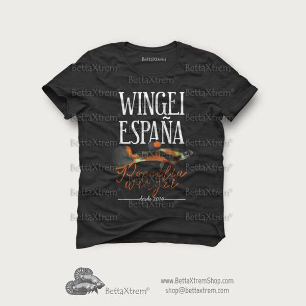 Camiseta Negra Wingei España 1