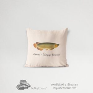 Funda de Cojín Arowana - Scleropages formosus 4