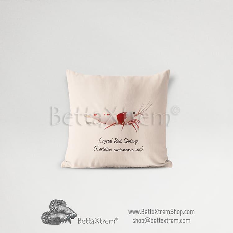 Funda de Cojín Gamba Crystal Red Shrimp