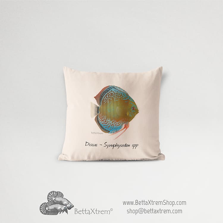 Funda de Cojín Discus Symphysodon 2