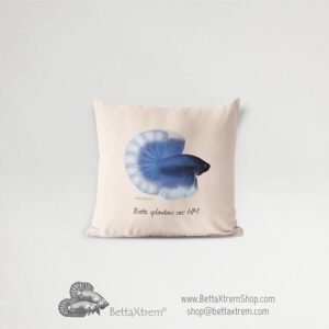 Funda de Cojín Betta splendens halfmoon butterfly