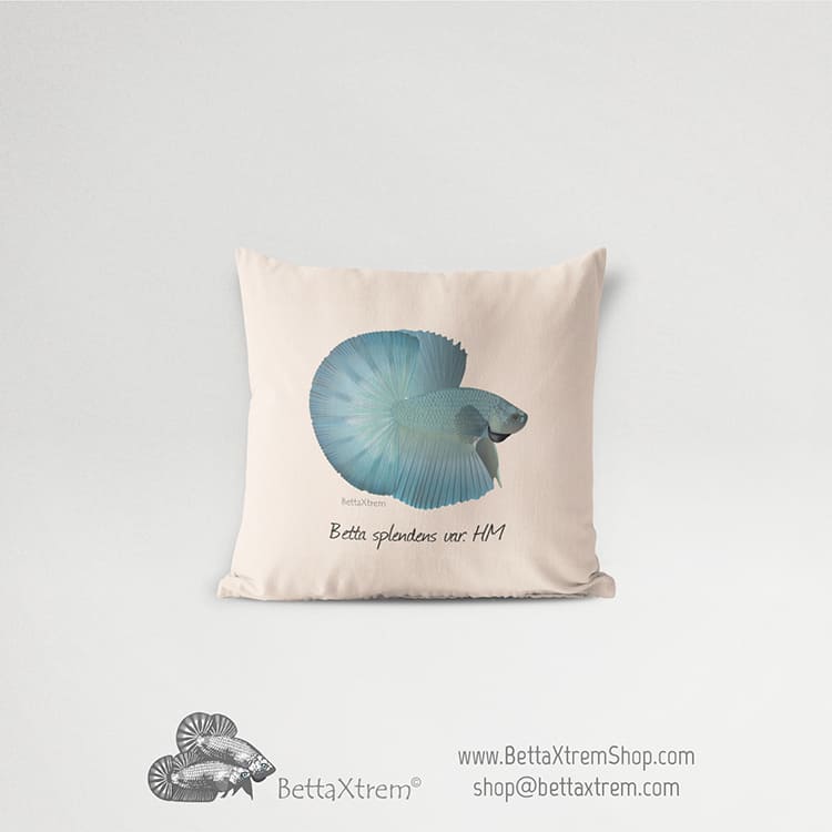 Funda de Cojín Betta splendens halfmoon