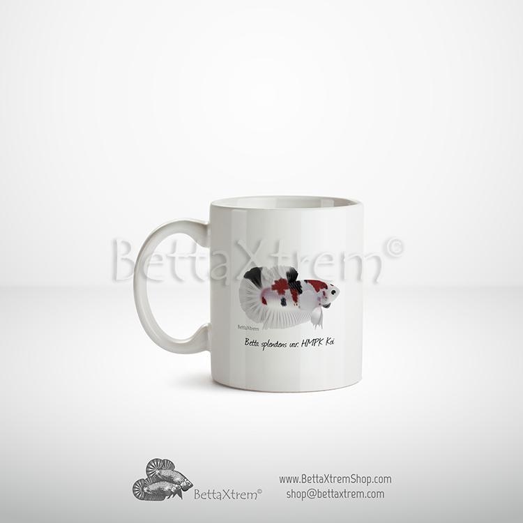 Taza Betta splendens halfmoon plakat hmpk koi