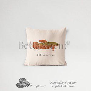 Funda de Cojín Betta rutilans var. red